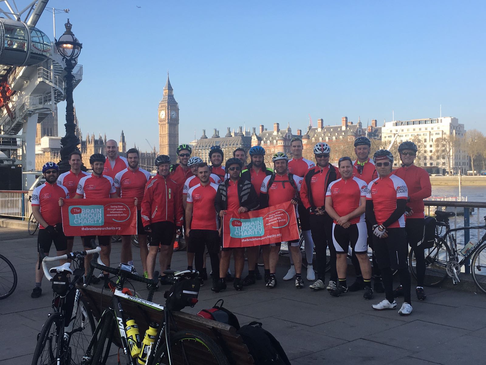 London Paris Pedal Power raises &pound;20k