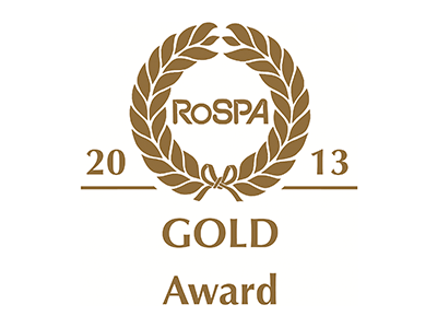 RoSPA 2013 GOLD Award