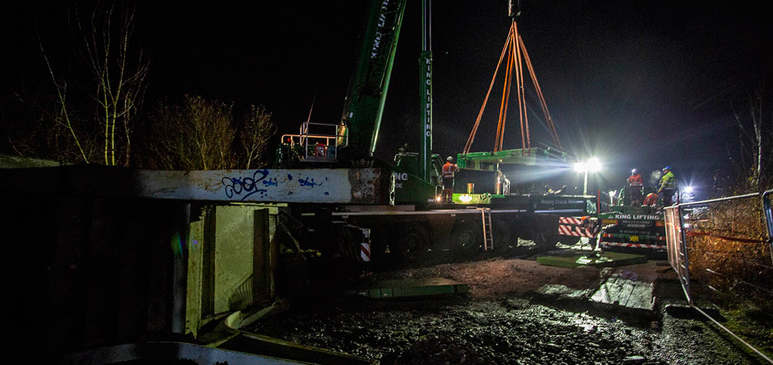 National Grid Bridge Removal